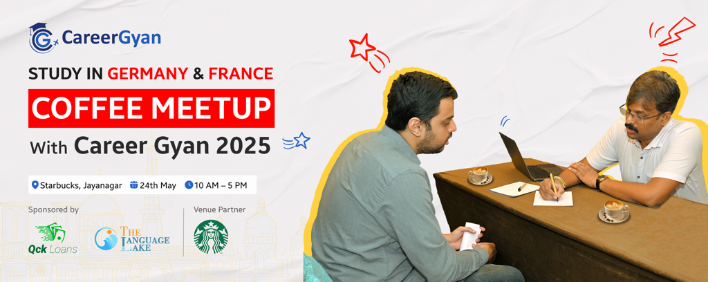 Study in Germany & France Coffee Meetup with Career Gyan